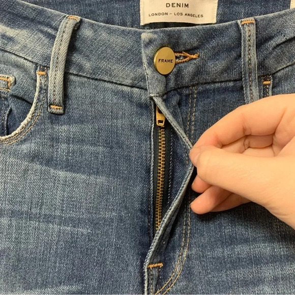 Frame Le Crop Mini Boot Jeans - Picture 6 of 12